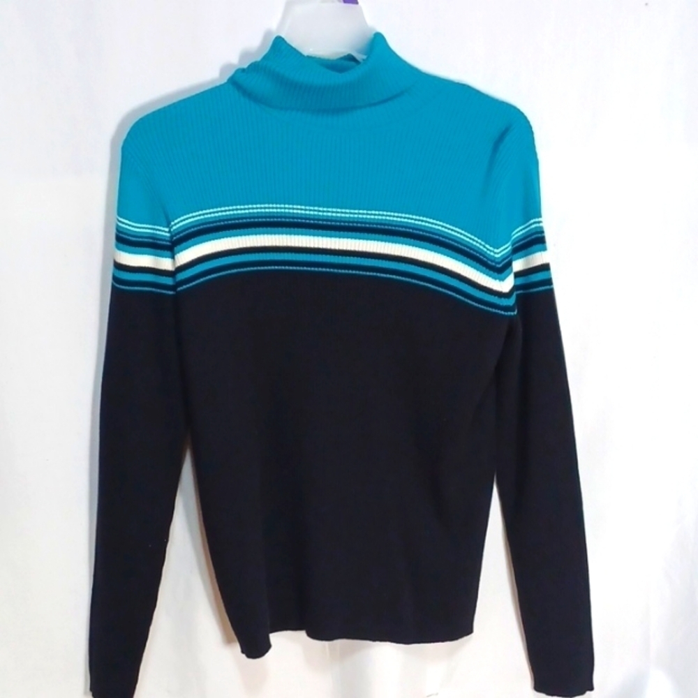 KAREN SCOTT WOMENS SWEATER SIZE M IN A BEAUTIFUL COTTON KNIT